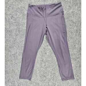 Nike Dri Fit Work Out Pants Active Wear Womens Size Medium Pocket Yoga